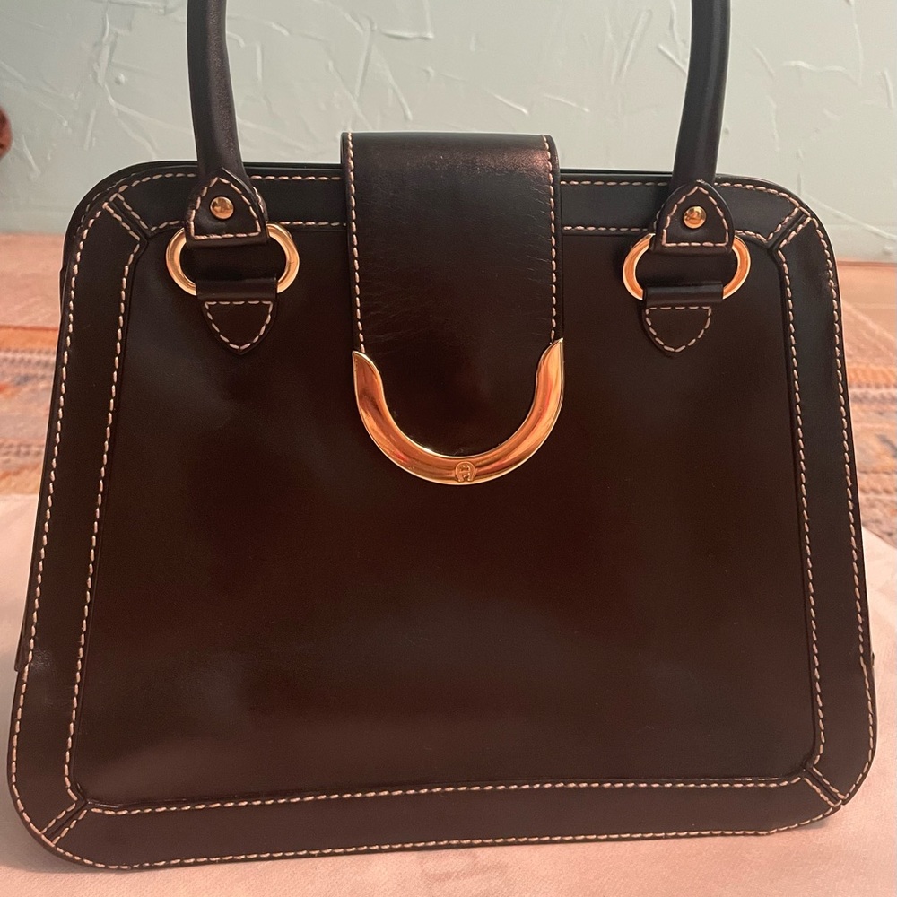 AIGNER black handbag